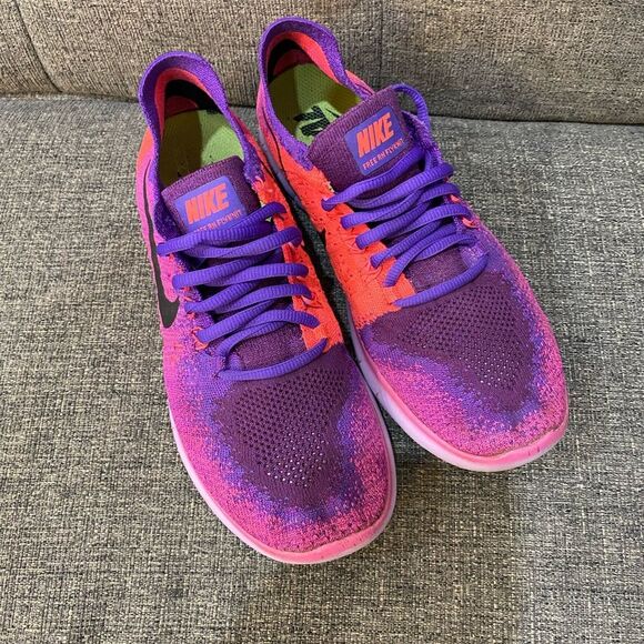 Nike Shoes - Nike Free RN Flyknit Running Sneakers Women’s Size 6.5